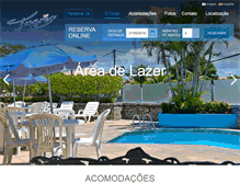 Tablet Screenshot of hoteltuareg.com.br
